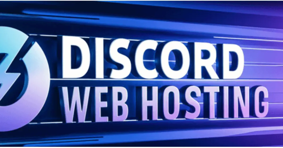 discord web hosting service